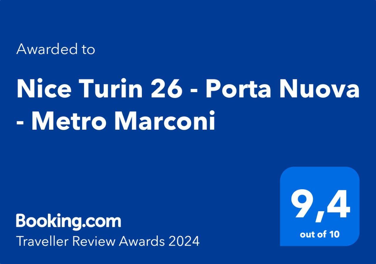 Nice Turin 26 - Porta Nuova - Metro Marconi 외부 사진